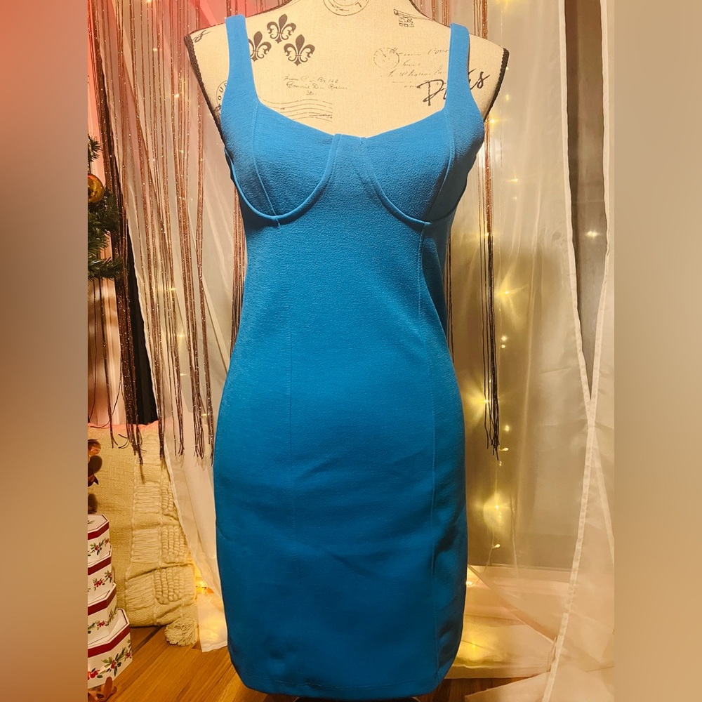 Mini Blue Dress